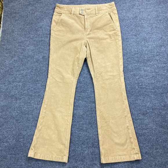American Eagle High Rise Kick Boot Corduroy Pants Size 14 Stretch 36x30 - Picture 1 of 10